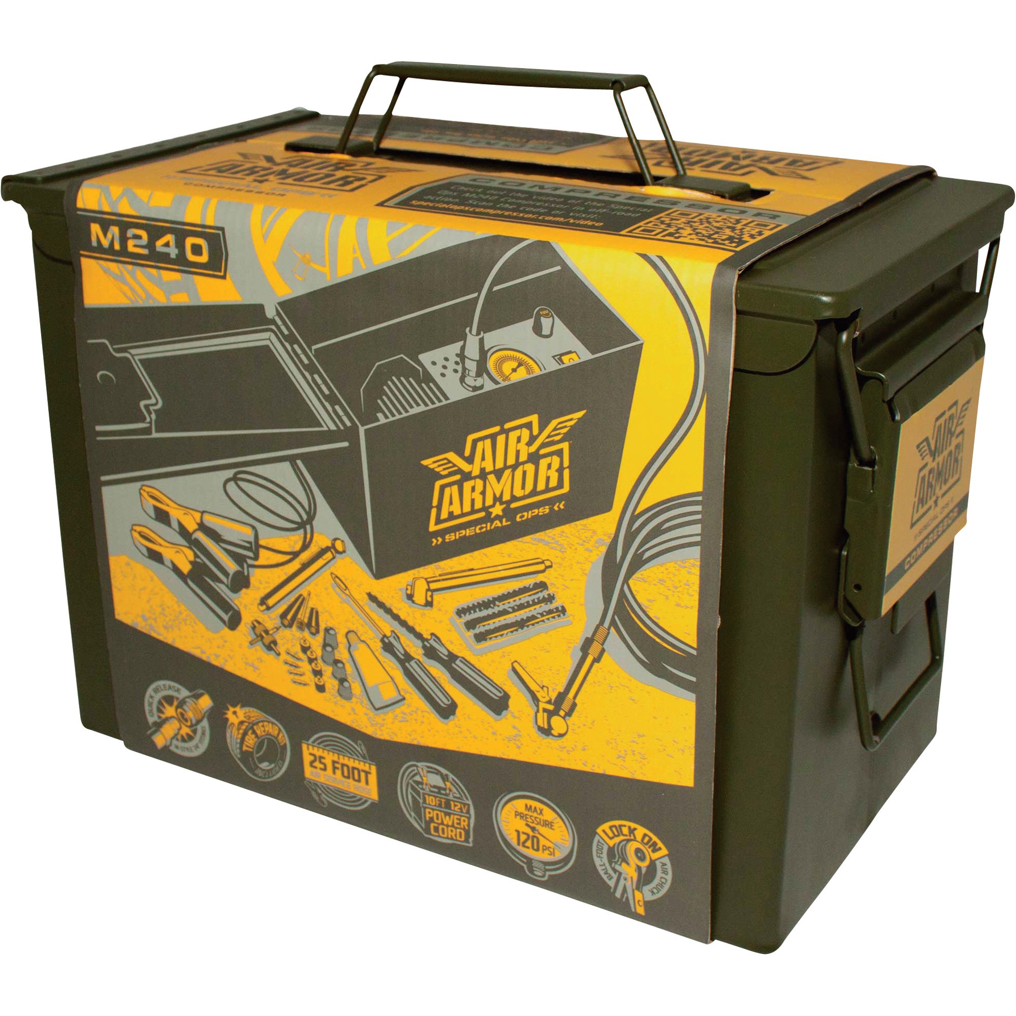 Air Armor Inflator — 2.1 CFM, 12 Volt, Model# M240